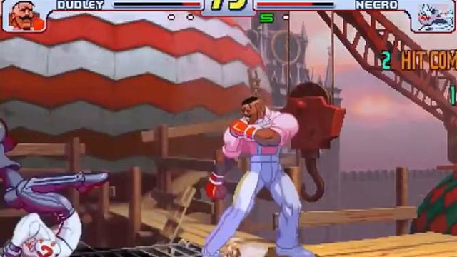 Sugiyama (Necro) vs. Fujiwara (Dudley) - STREET FIGHTER III 3RD STRIKE смотреть онлайн