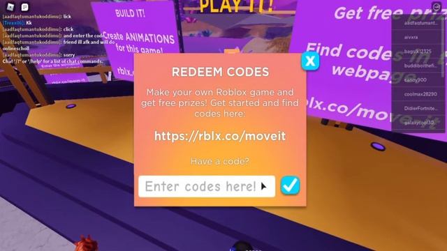 Roblox: Island of Move/Roblox Build It, Play It all codes. [CODE IN INFO] смотреть онлайн