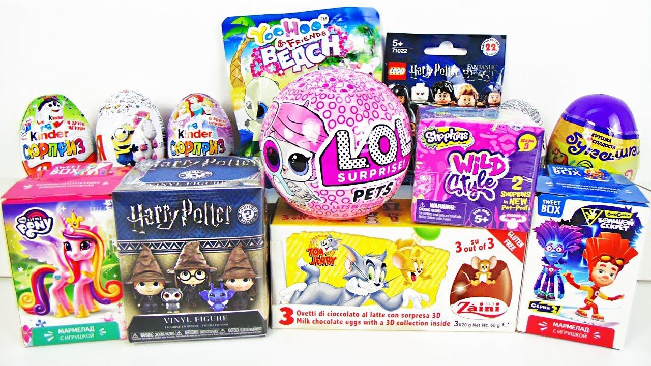 15 Киндер Сюрпризов, Unboxing Kinder Surprise ЛОЛ ДЕКОДЕР,Дисней,ФИКСИКИ,My little pony,ПОНИ,LEGO смотреть онлайн
