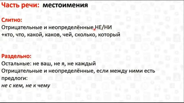 10 Ни Не части речи смотреть онлайн