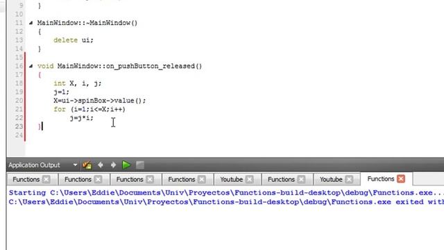Qt tutorial: How to create your own basic program with simple, short, explained C++ code (PM:E01) смотреть онлайн
