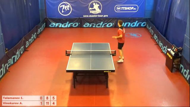 Настольный теннис матч 171218 3 Таламанов Иван Винокуров Александр смотреть онлайн