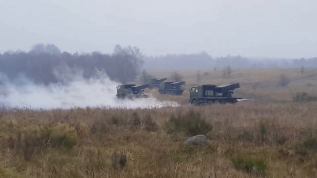M-77 'Oganj' Multiple Launch Rocket System (MLRS)