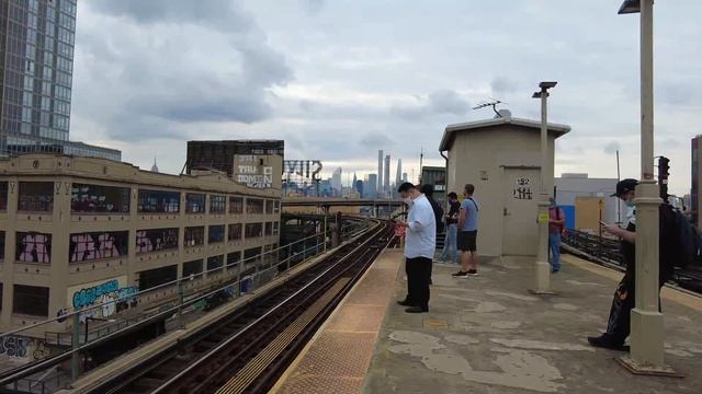 4к. Станция метро Квинсборо плаза. Квинс. Нью-Йорк смотреть онлайн