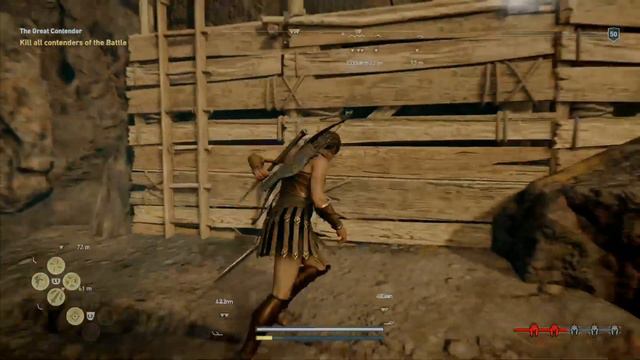 The Battle of 100 Hands (Side Quest/Battle Royale) - Assassin's Creed: Odyssey смотреть онлайн