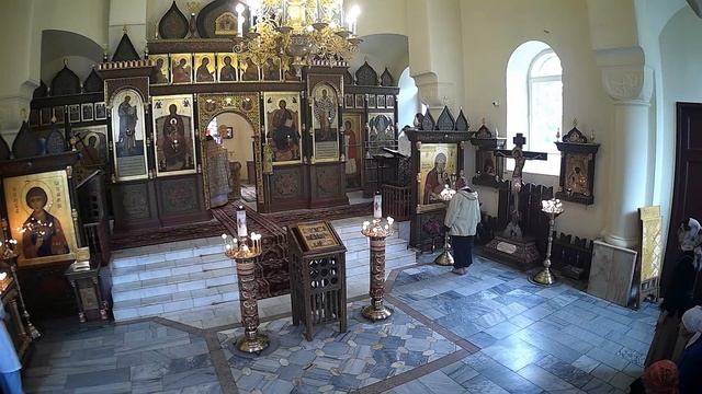 13.09.23 Положение честного пояса Пресвятой Богородицы. Часы. Литургия смотреть онлайн