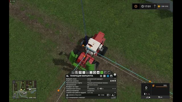 Создаем самые БОЛЬШИЕ поля в Farming Simulator 2017 - Большой ПЛУГ 11 метров смотреть онлайн
