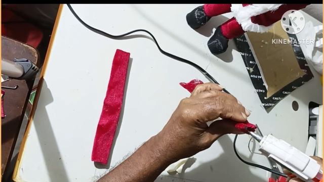 Santa making idea DIY Christmas craft idea смотреть онлайн