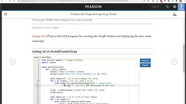 Daniel Liang Python Section 10.10 смотреть онлайн