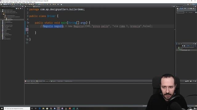 DESIGN PATTERN IN JAVA: IL PATTERN BUILDER [DESIGN PATTERN IN ITALIANO] смотреть онлайн