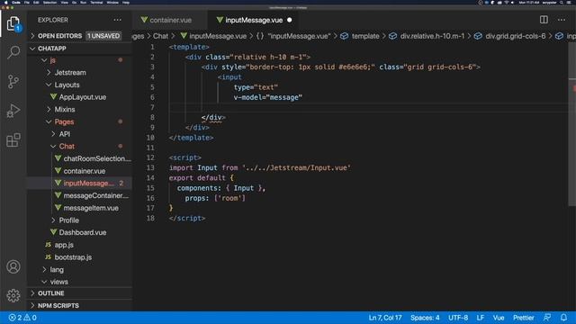 Real-Time Chat with Laravel, Vue.js & Pusher смотреть онлайн