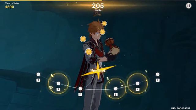 Drumalong - Time to Shine (6K Very Hard) | Genshin Impact смотреть онлайн