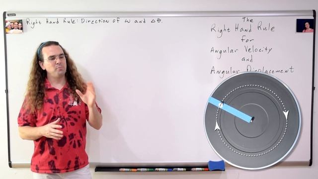 The Right Hand Rule for Angular Velocity and Angular Displacement смотреть онлайн