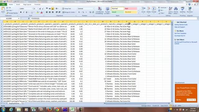 Excel split your CSV file to smaller files for Zencart Easypopulate смотреть онлайн