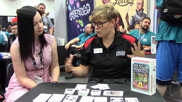 Jenn @ Gen Con 2019- War With the Evil Power Master (Z-Man Games) смотреть онлайн