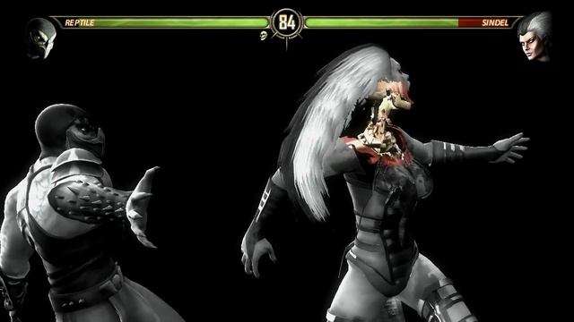 Все супер удары РПТИЛИИ в мортал комбат 9. смотреть онлайн