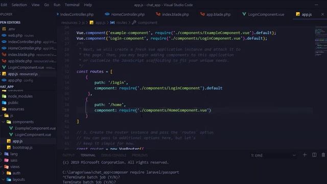 Part 01 How to create Login page in Laravel vuejs смотреть онлайн