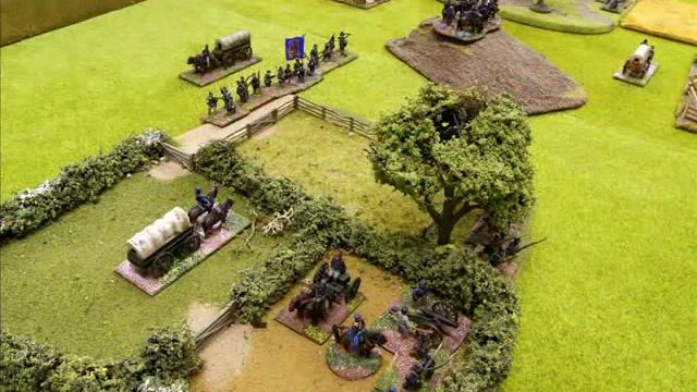 Battle 18. American Civil War, 1861-1865. Peter Pig's Rules 15mm. смотреть онлайн