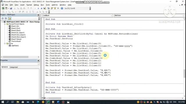 Inventory management system part-5 | Add, update, and clear record from listbox VBA | Excel Wardak смотреть онлайн
