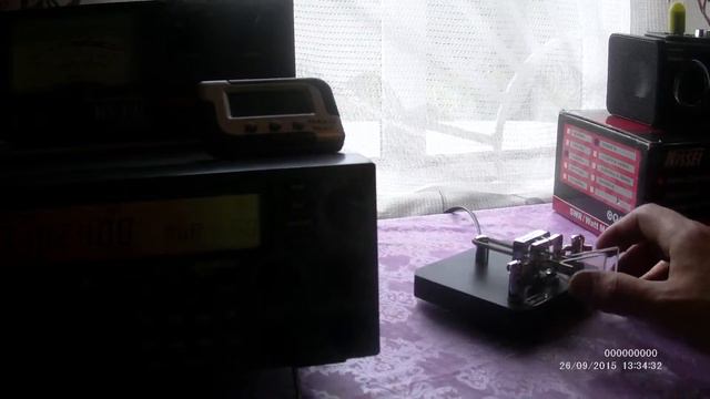 Morse Code R0AEE/p (Vasiliy)QSO CW (R0AEE - R2015DS) часть 1 - 26.09.2015 смотреть онлайн