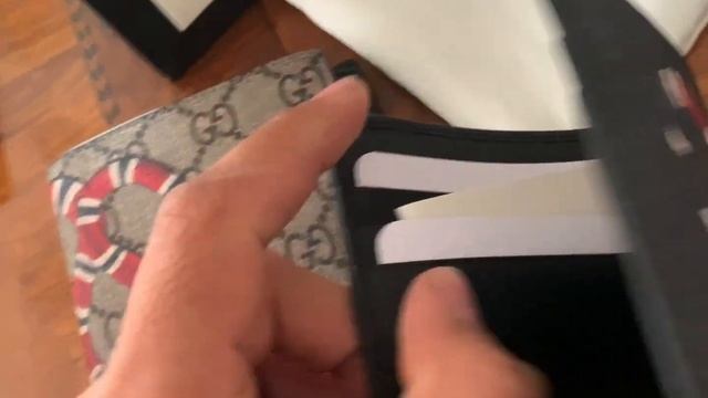 Gucci Wallet King Snake Print GG + Review