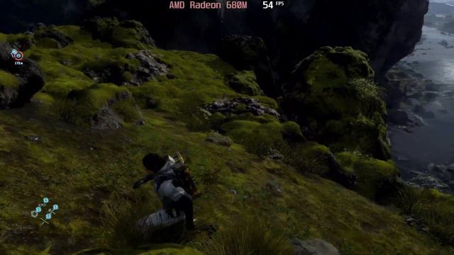 🎮 AMD Radeon 680M - Death Stranding Gameplay Benchmarks (1080p)