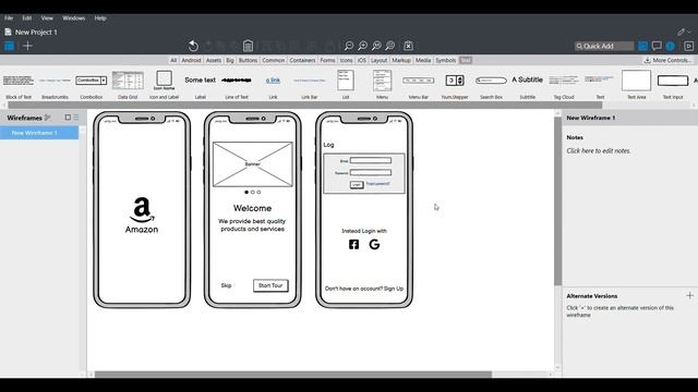 How to create ux wireframes | login sign up and Forgot password Screen | Balsamiq | UXUI Tutorial 2 смотреть онлайн