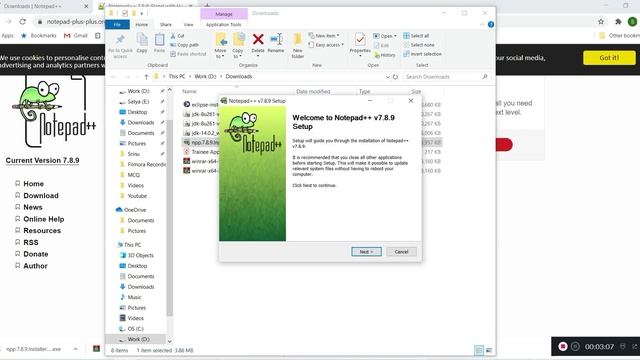 How To Download and Install Notepad++ For Windows 10 смотреть онлайн