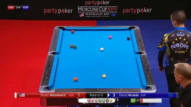 USA vs EUROPE [Team Match 1] ᴴᴰ Mosconi Cup 2017 9-ball смотреть онлайн