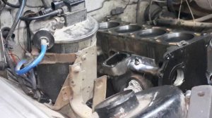 Замена заглушки блока, за трубкой промежуточного вала ЗМЗ 405, 406, 409