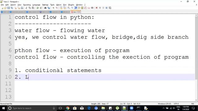 control flow in python | python tutorials | flow control in python | NP Technologies смотреть онлайн