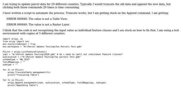 GIS: Python script to automate data update смотреть онлайн