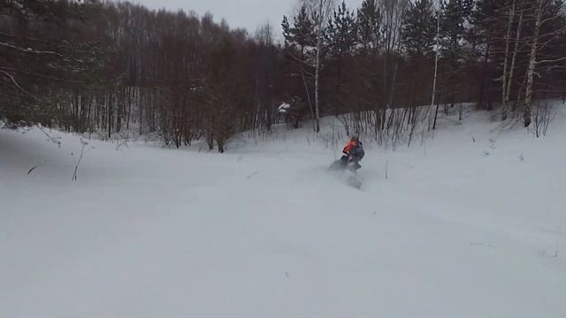 Снегоходы. Бундокинг средней полосы. Лучший формат для зимнего отдыха. смотреть онлайн