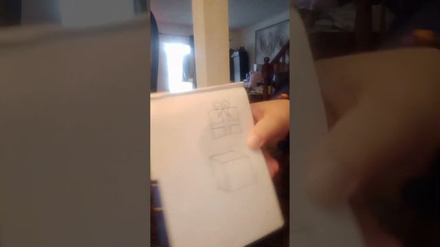 How to draw a present/gift box 3 different versions, 2 3D, 1 basic, perfect for children смотреть онлайн
