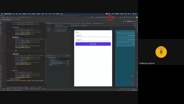 FOSCLASS Mobile Apps #4 - Pemrograman aplikasi android dengan Java смотреть онлайн