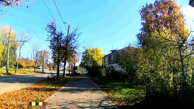 Велодоріжка в районі Королівської Бочки, р-н Бумажкі, вулиця Івана Гонти :) смотреть онлайн