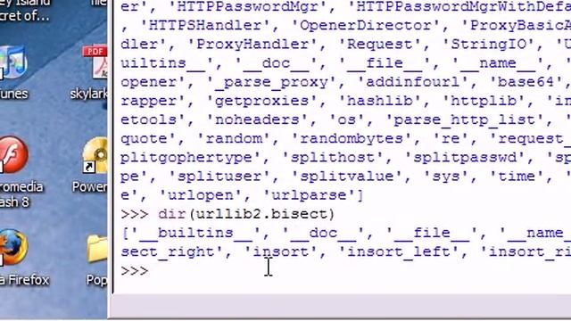 Python 2: Getting around Python modules смотреть онлайн