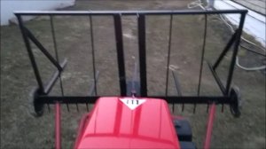 Самодельное навесное оборудование на МТЗ 132 н Весенние забавы 2019