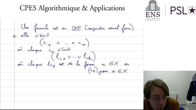CPES Algorithmique et Applications : Introduction aux problèmes NP-complets смотреть онлайн