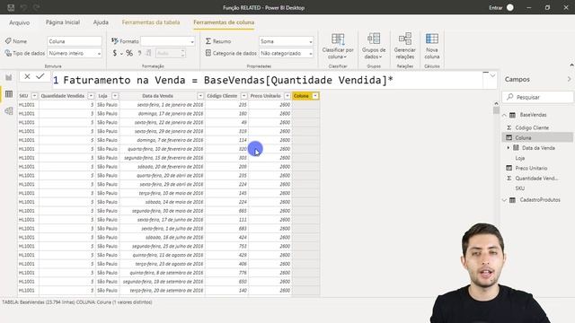 Função RELATED - Como Relacionar Tabelas no POWER BI смотреть онлайн