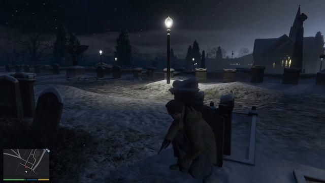 GTA V: Тревор раскапывает могилу Майкла смотреть онлайн