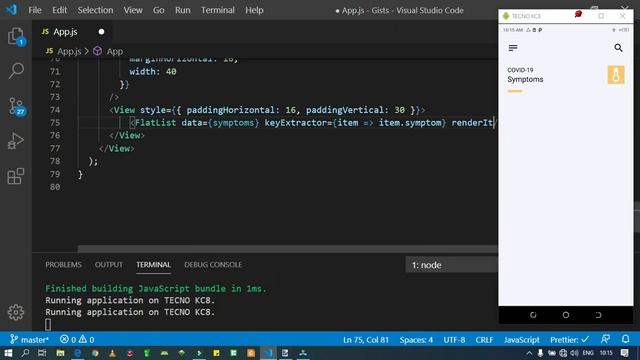 Covid 19 App - React Native UI - Speed Code смотреть онлайн
