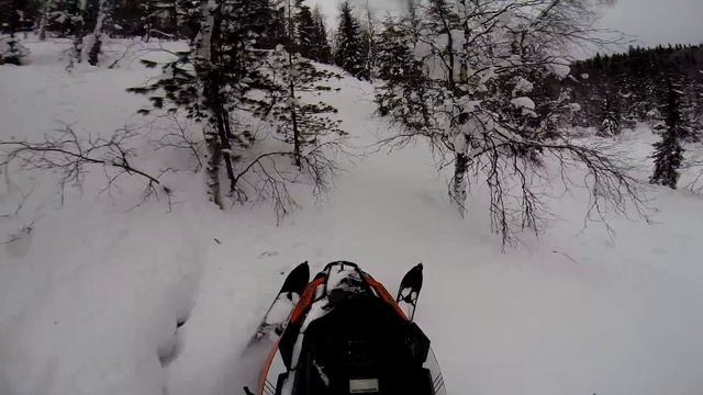 Тест снегохода Polaris 800 PRO RMK 155 2,6 на Приполярном Урале Часть III смотреть онлайн