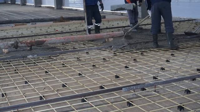 Стяжка пола для цеха