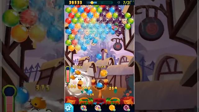 Angry Birds Stella Pop-Beauty And The Pigs Level-1754 Non PowerUp Walkthrough For Android & iOS смотреть онлайн
