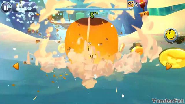 Angry Birds GO # Ep 3 - MINION PIG VS BUBBLES смотреть онлайн