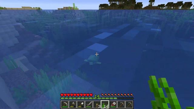 How to feed the Turtles - Minecraft 1.4 смотреть онлайн