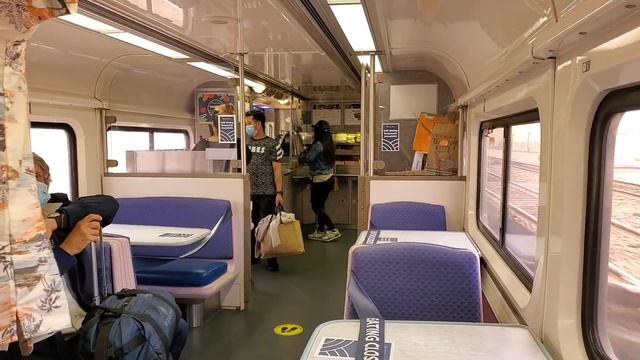 AMTRAK Review: Pacific Surfliner Coach | Los Angeles to San Diego смотреть онлайн