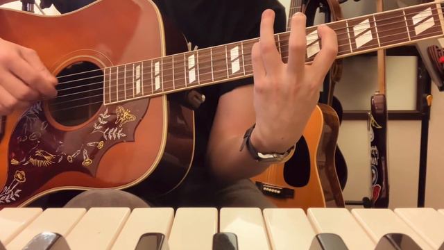 Gibson USA Hummingbird Original Heritage Cherry Sunburst 2003 w/ LRbaggs Lyric Pickup смотреть онлайн