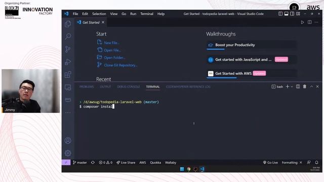 Running PHP Laravel Serverless Application on AWS смотреть онлайн